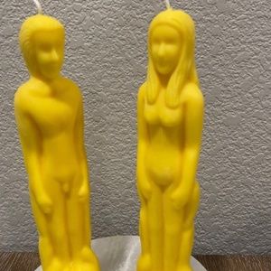 Couple Figure Candles, Spell Candles, Altar Candles